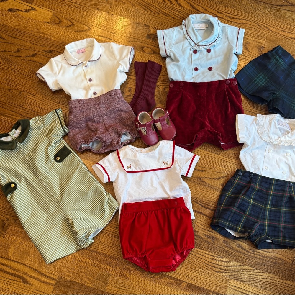 Lot of Baby Boy Clothing- Sal Pimenta, La Coqueta, Bella Bliss, Henry Duvall etc